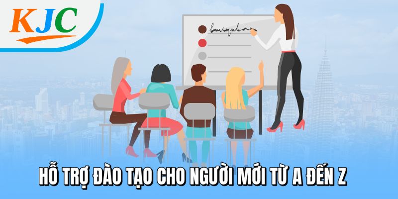 Tuyển Dụng Sale Marketing Tại Liên Minh KJC - Lương Cao, Không Cần Kinh Nghiệm 2 Hỗ trợ đào tạo cho người mới từ A đến Z